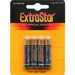 Pila mini stilo blister AAA ExtraSta