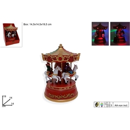 Giostrina Carosello Con Musica Con Movimento E Luci