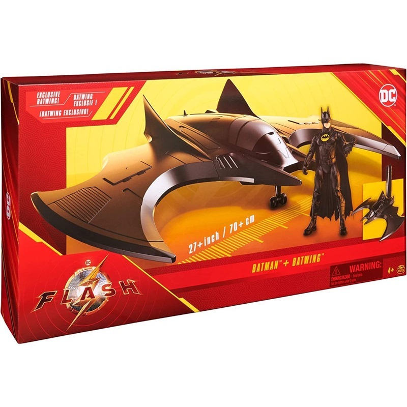 Flash batwing con batman