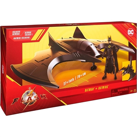 Flash batwing con batman