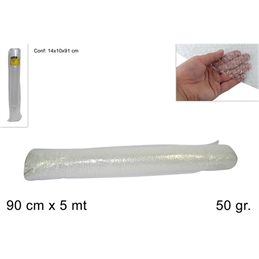 Rotolo Foglio Bolle Per Imballaggio 50 gr H 90 x 5 M