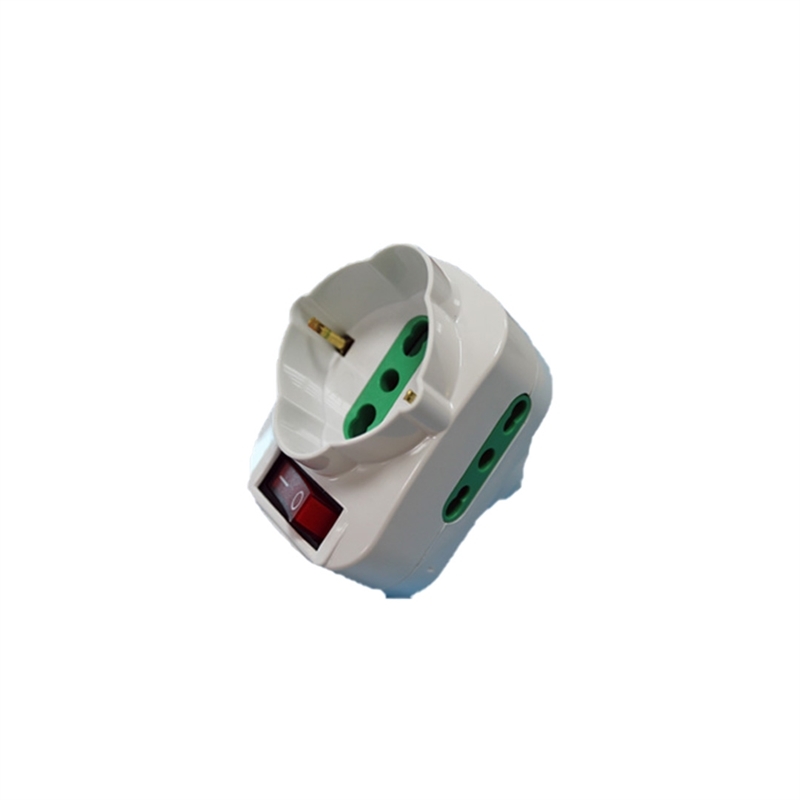 ADATTATORE ROTANTE CON INTERRUTTORE SPINA 16A/2p+3P