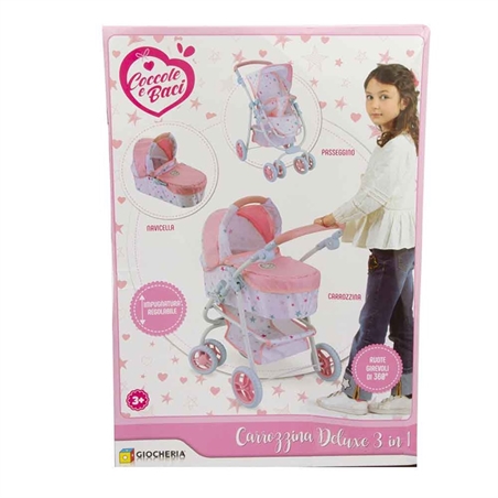 Carrozzina DE LUXE 3 in 1
