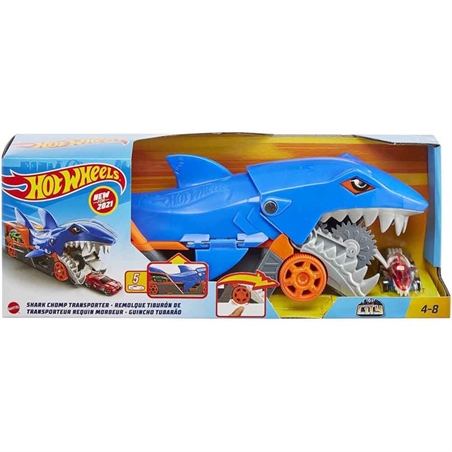 Hot Wheels City Squalo mangia auto