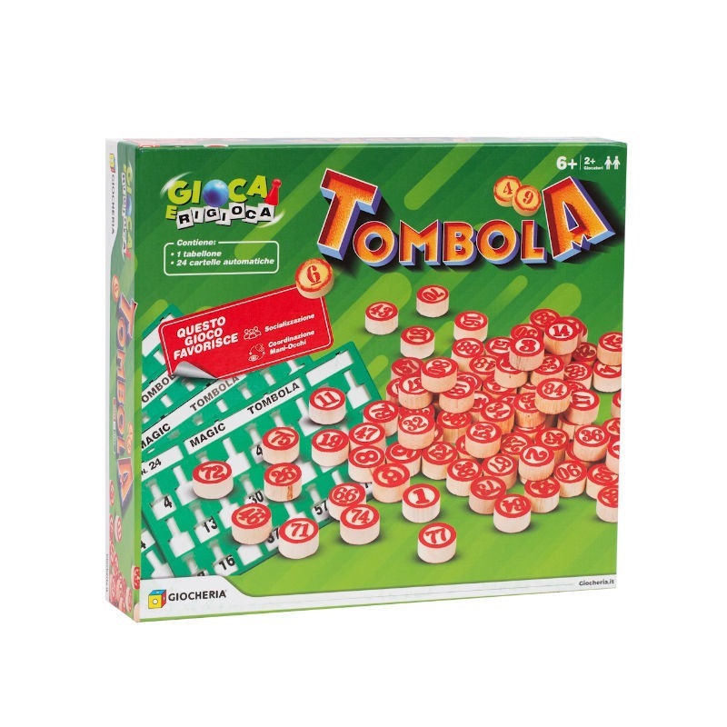 Tombola 24 cartalle