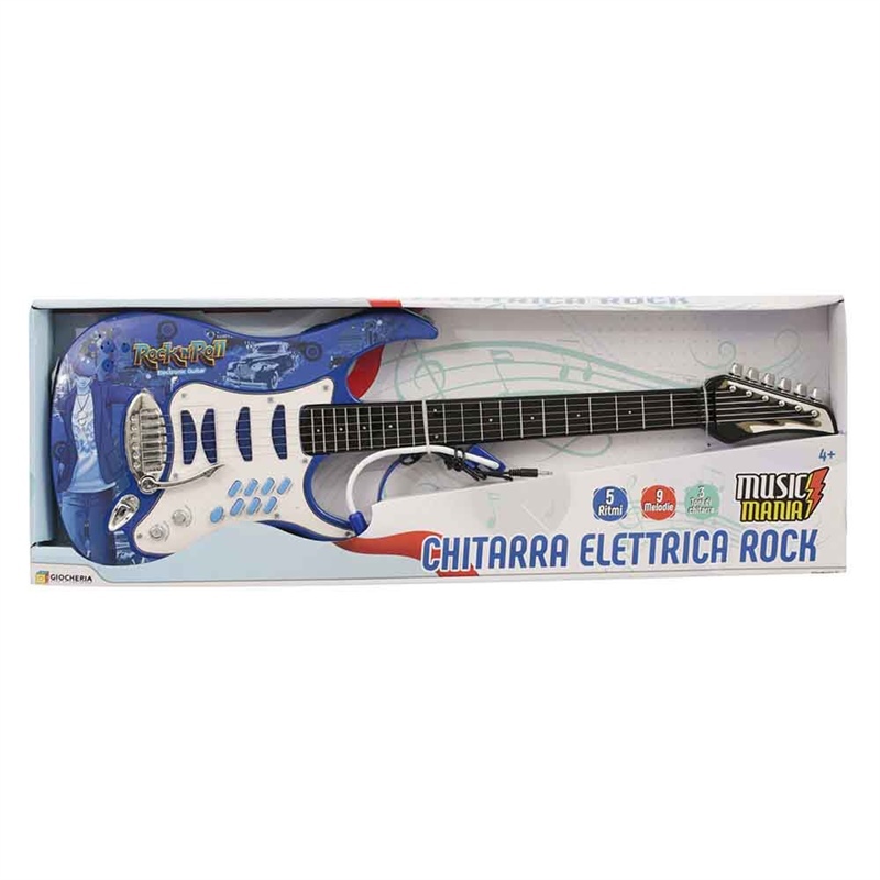 Chitarra Elettrica Rock con Cuffia