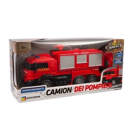 Camion Pompieri radiocomando e getto d'acqua