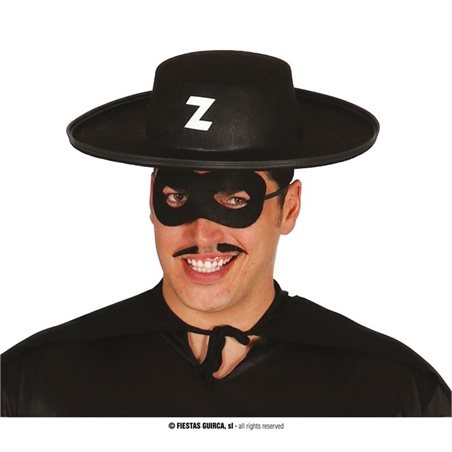 Cappello Bandito in feltro nero