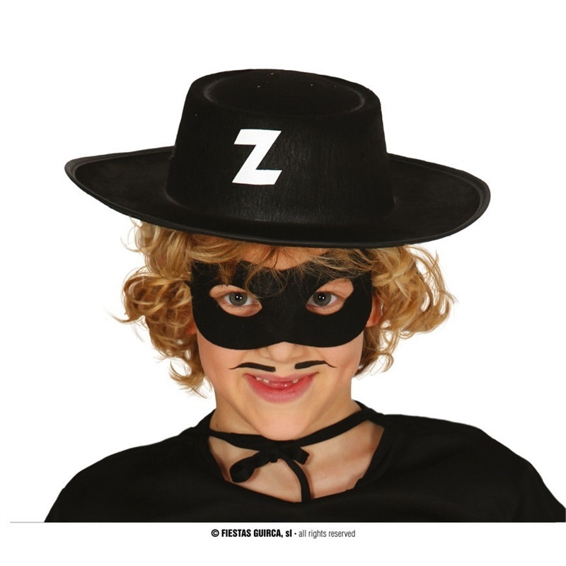 Cappello Bandito in feltro nero