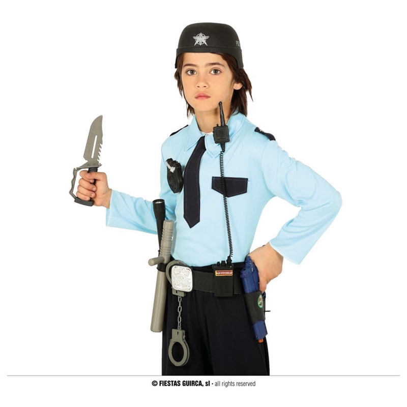 Cintura Polizia con casco