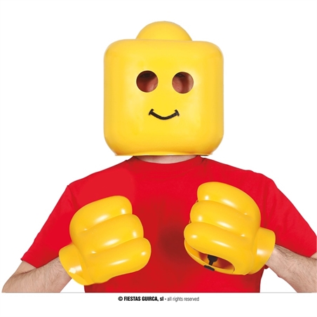 Maschera e Mani Lego