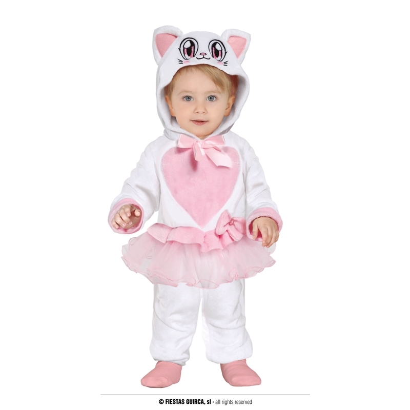 Costume Gattina Baby 12/18 mesi