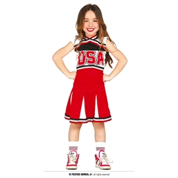 Costume Cheerleader rossa