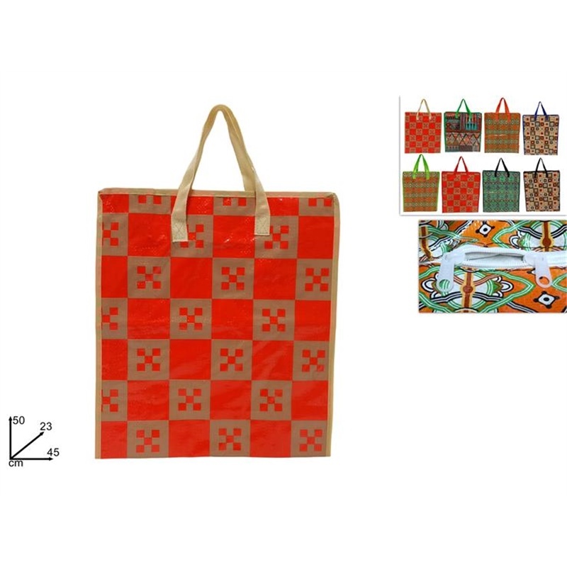 Borsa Spesa Con Cerniera 40x50x23