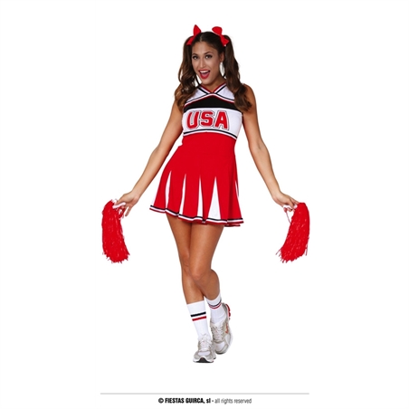 Costume Cheerleader rossa 42/44