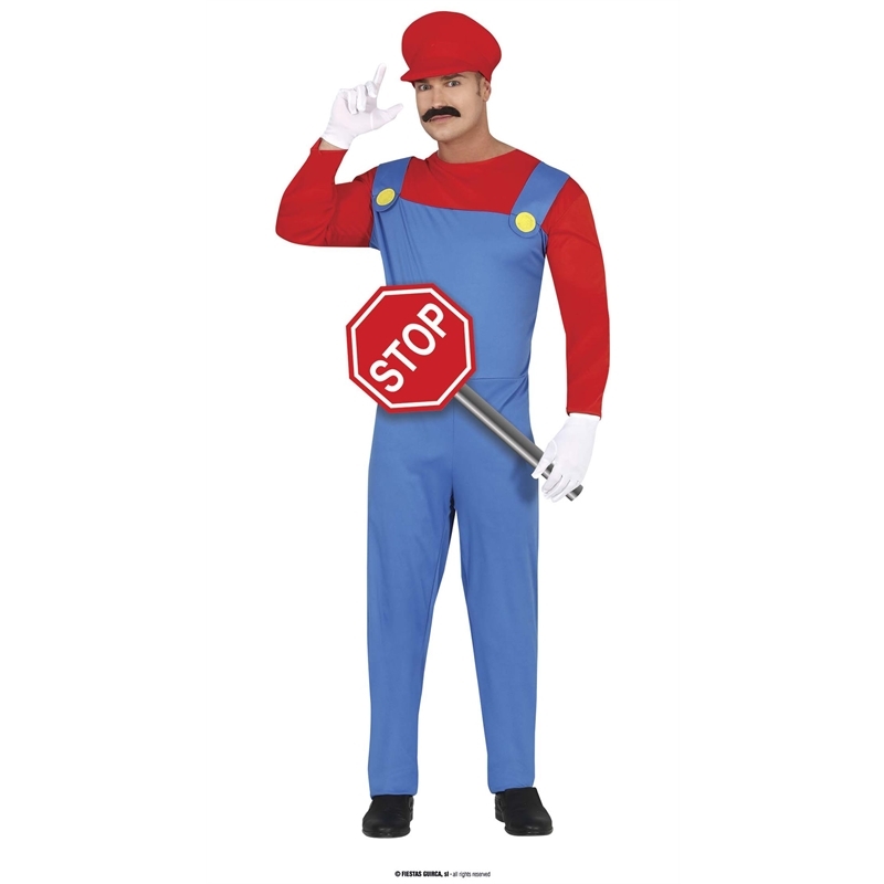 Costume Idraulico Rosso 52/54