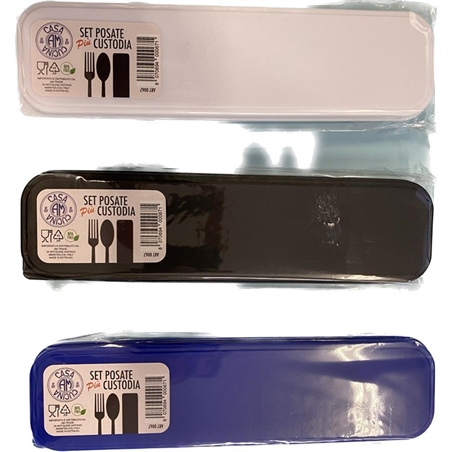 Set Porta Posate Con Custodia