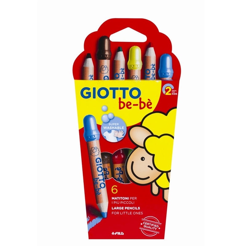 Giotto bebè Matitoni 6 pezzi