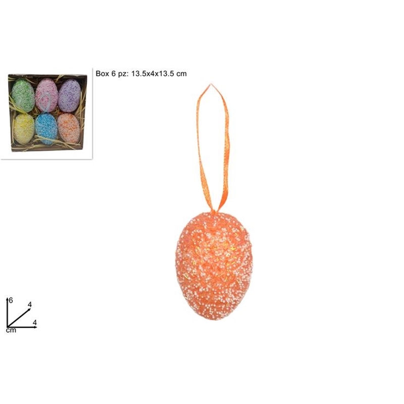 Uova Appendini Set Da 6 Pezzi Colorati