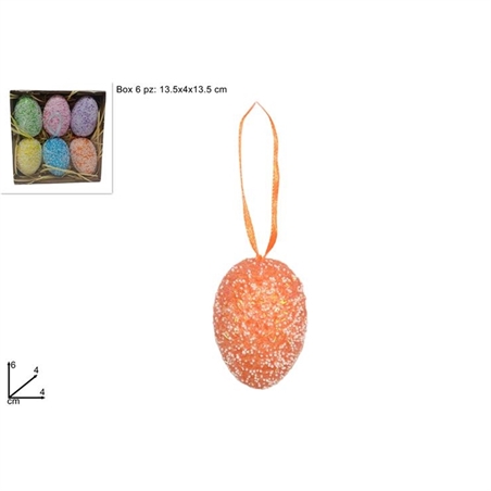 Uova Appendini Set Da 6 Pezzi Colorati
