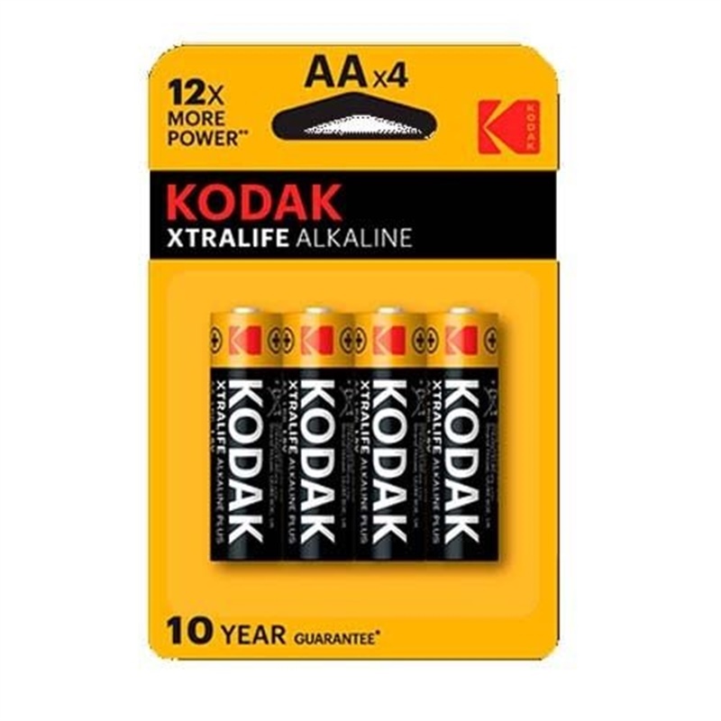 Kodak Pila Alcalina Aa Xtralife Pack 4 Uds (lr6)