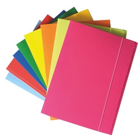 Cartella A4 Con Elastico Colori Assortiti
