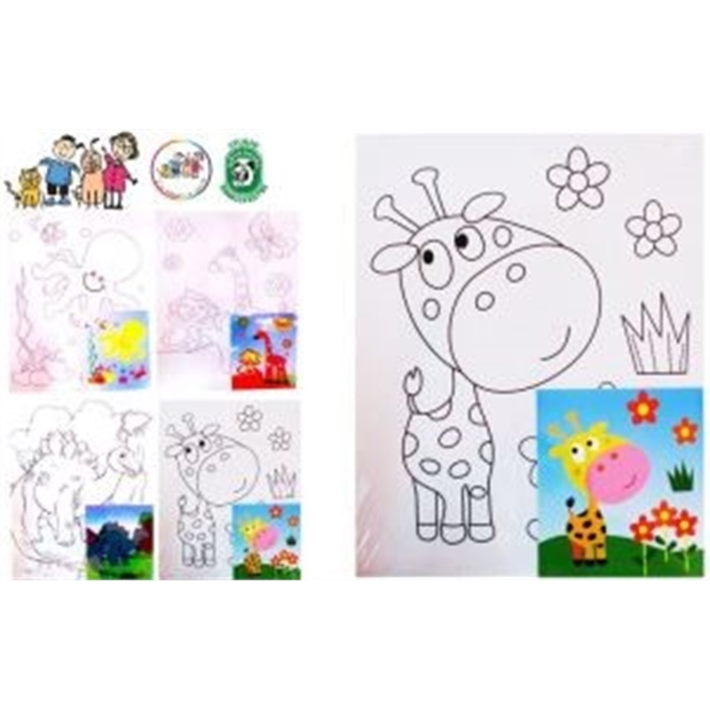 Album Tela Da Colorare 13 x 18