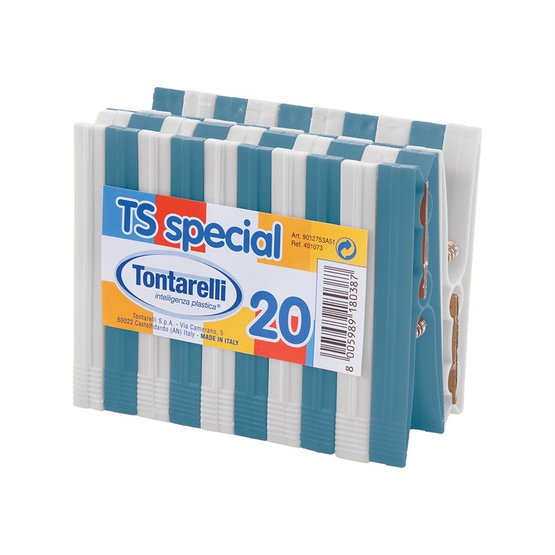 Mollette Per Biancheria da 20 Pezzi