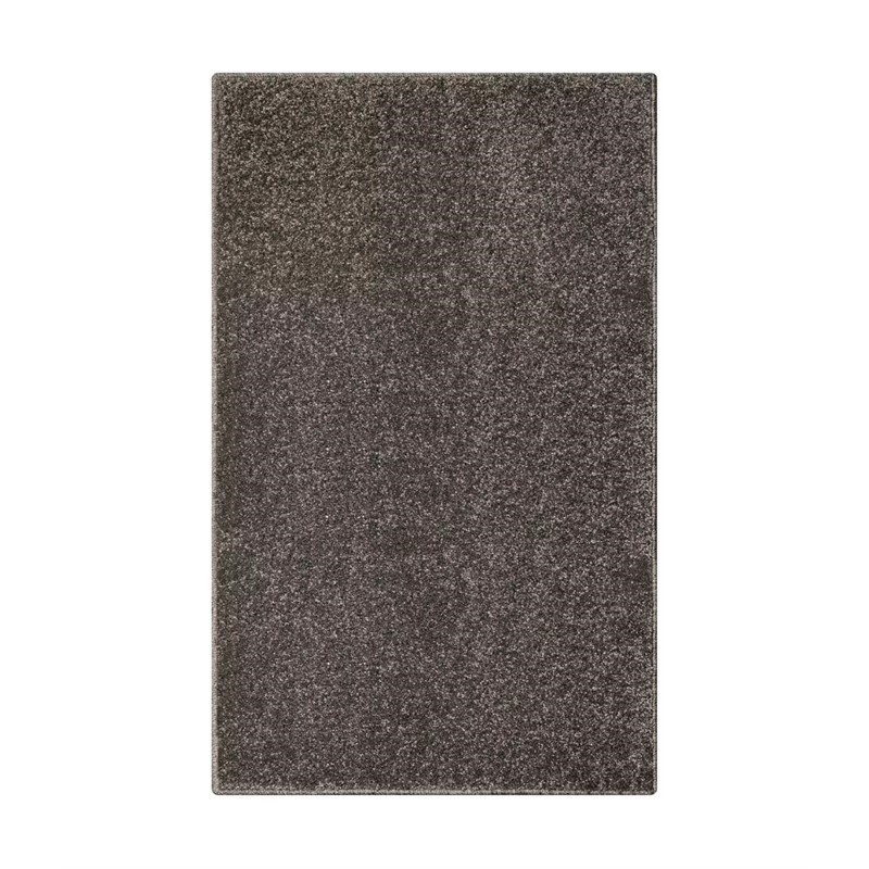Tappeto Trend Da Salotto Moderno Tinta Unita Grigio Antracite 160 x 230