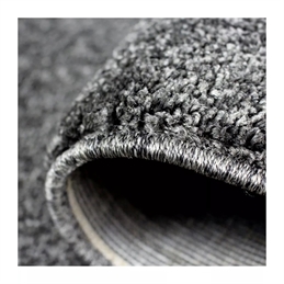 Tappeto Trend Da Salotto Moderno Tinta Unita Grigio Antracite 160 x 230