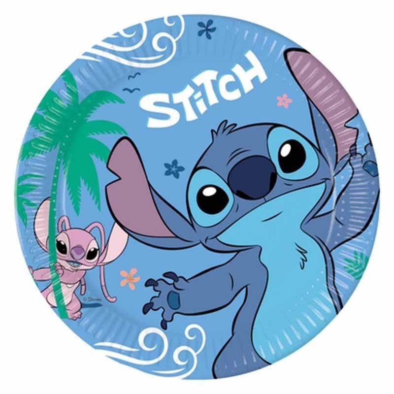 Piatti 23 cm Stitch 8 pezzi