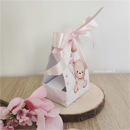 Scatola Orsetto rosa