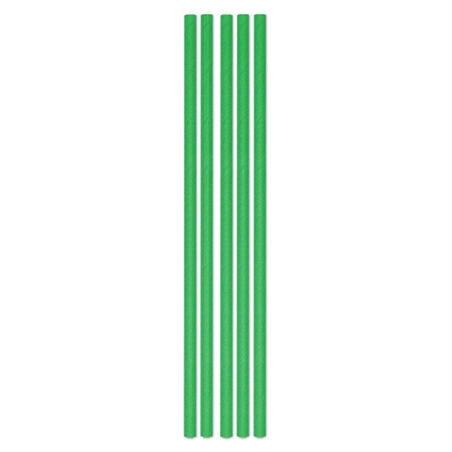 Cannucce Ecolor In Carta Ø Cm 0,5 H 20 Cm Pz.50 Col.verde
