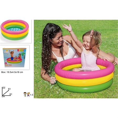 Piscina Sunset Baby, Tre Anelli