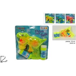Pistola Bolle Di Sapone Dinosauro