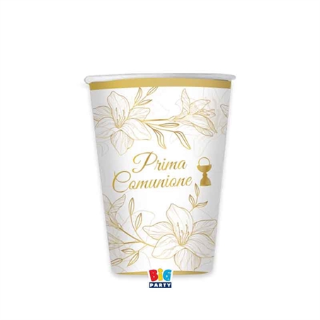 Bicchieri 250 cc Comunione Elegant 6 pezzi