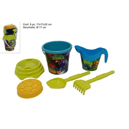 Secchiello Completo Turtles