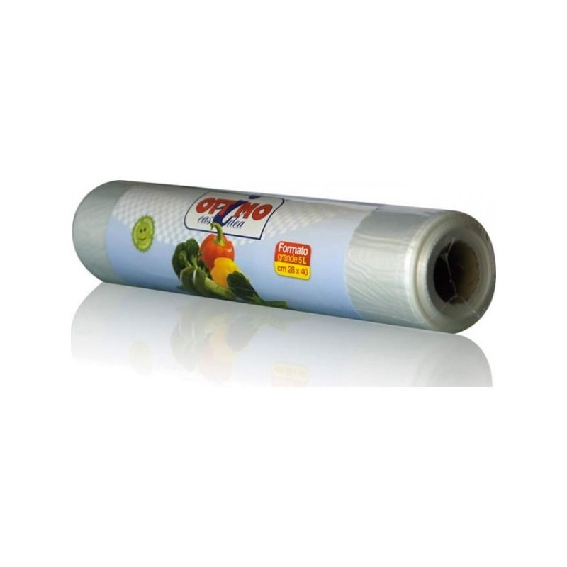 Rotolo Sacchetti Freezer 28x40 cm 5 lt 200 pezzi