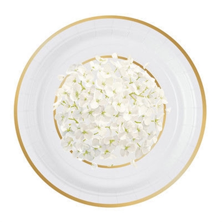 Piatti 18 cm Ortensia 8 pezzi