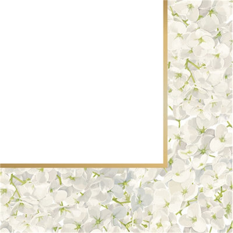 Tovaglioli 33x33 cm Ortensia 20 pezzi
