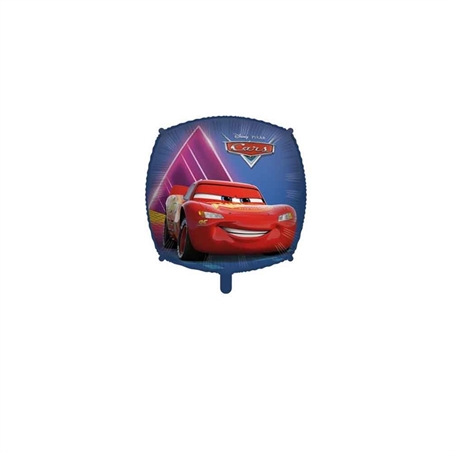 Palloncino Mylar 45 cm Cars quadrato