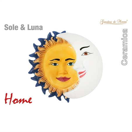 Sole e luna da parete