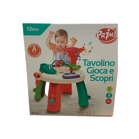 Giocheria Primì Tavolino Gioca e Scopri