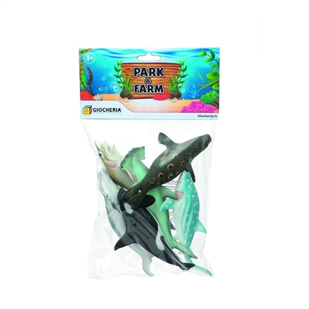 Busta 6 animali marini