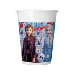 Bicchieri plastica 200 ml Frozen II 8 pezzi