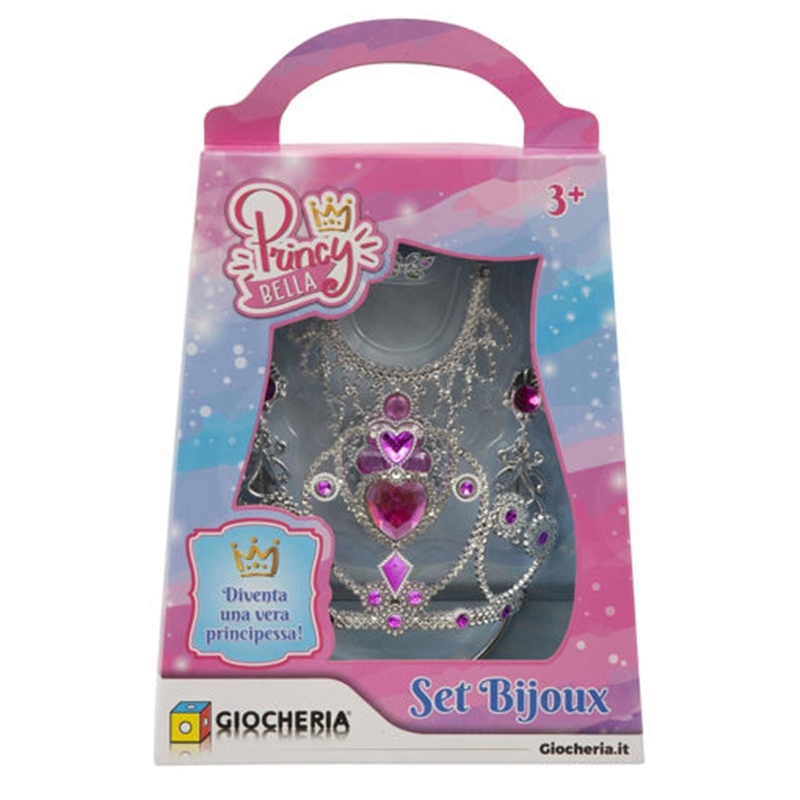 Set Bijoux Corona e Gioielli Principessa