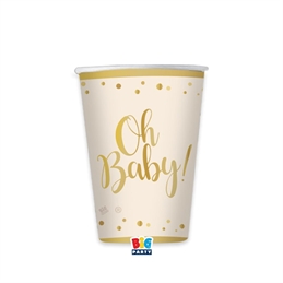 Bicchieri 250 cc Oh Baby 6 pezzi