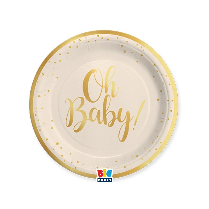 Piatti 18 cm Oh Baby 6 pezzi