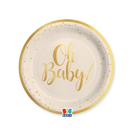 Piatti 18 cm Oh Baby 6 pezzi