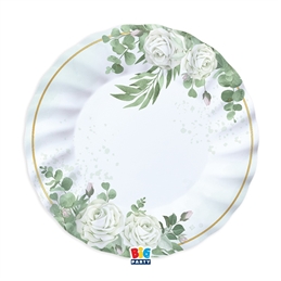 6 Piatti Ø 25 cm Eucalipto